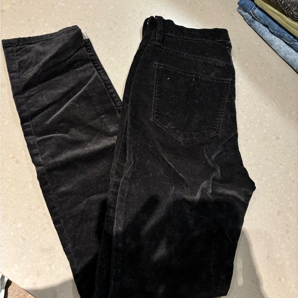 J. Crew Denim - J. CREW Black velvet Pants